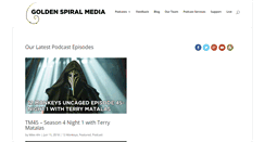 Desktop Screenshot of goldenspiralmedia.com